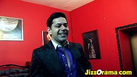 Busty Blonde Babe in Lingerie Gets Her Pussy Destroyed with Jizz