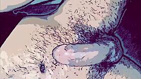 Gay Cartoon Animation Where Dominant Fucks Passive's Mouth With Big Thick Cock