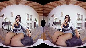 virtualrealporn remote interview casting in 3d