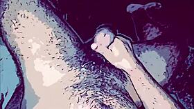 Gay Cartoon Animation Where Dominant Fucks Passive's Mouth With Big Thick Cock