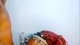 streaming model on private webcam show