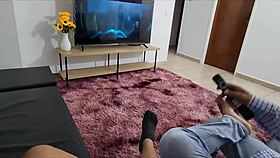 Hot Bride Cheats With Huge Ass Creampie Behind Stepfather's Back