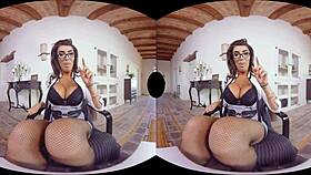 virtualrealporn remote interview casting in 3d