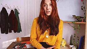 teacher catches student with magazine in class