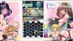 Project QT gameplay with big tits flashing in hentai