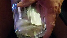 someone pissing and drinking it while drunk