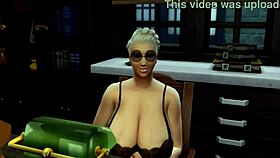 Sims 4 dr no-no james bond parody