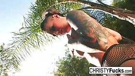 Hot Christy Mack Shows Off Her Hot Body In This Compilation.