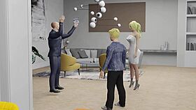 Maya - The Sexiest Reason Is Always The Best: 3some Cartoon Lingerie Group In 3D Anime Hentai