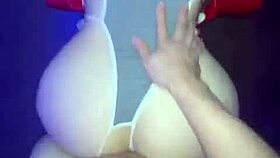 Esposa Bent Over for Deep Doggystyle with Cuckold Watching