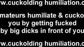 The wife explains why her husband can't satisfy her desires anymore.