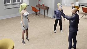 Maya - The Sexiest Reason Is Always The Best: 3some Cartoon Lingerie Group In 3D Anime Hentai