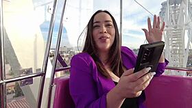 Intense Blowjob On The Ferris Wheel