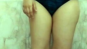 Want To Fuck This Young Indian Beauty Masturbating In The Bathroom?
