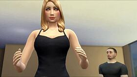 Blonde with Big Tits and Huge Ass Seduces Trainer for Hard Doggystyle