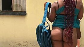 Oh, Ben 10's mom gets doggystyled hard with big ass outdoors