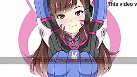 D.Va'S Edging Game With Light Femdom And Submissive Endings!