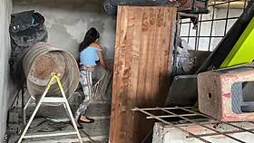 chica blanquita de culo grande le encanta el creampie en su vagina rosada de 18 años - porno en espanol