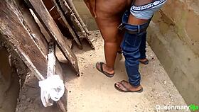 Site manager fucks madam while oga is around