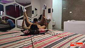 julissa rica venezuelan with big ass licking pussy and savoring juices in room casting 6 😋🍑