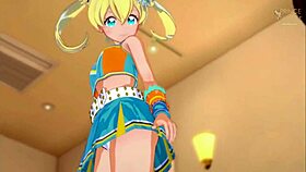 in the dressing room with emo moegi - kiratto pri chan.