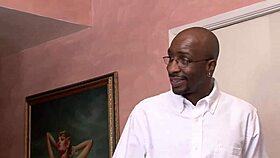 how does black cock feel deep in her tight ass?