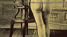 Comparing 20th and 19th century pornography in retro threesome group.