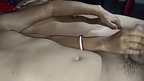 I am sucking on a sweet treat until it dissolves in my mouth