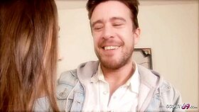 Petite teen 18+ neighbor tina seduces him when home alone