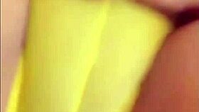 Ebony teen twerks her ass in group masturbation