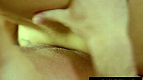 Busty masseuse rides slippery cock in nuru