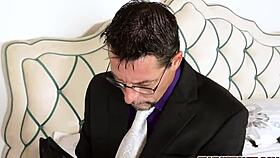 jade nile blowjobs her burgling step dad! what a big cock!