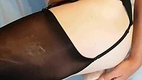 hey, check out this sissy using a pink anal dildo 😏