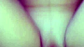 Pretty shaved pussy in action