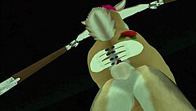 hey, wanna see tim finally fuck day the pink bunny his way in wild bondage?