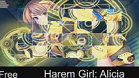 Harem girl alicia in game!