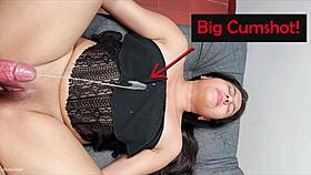 Stepbrother Unloads Huge Cumshot On Me!