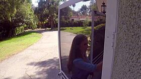 Busty nanny gets caught and fucked.