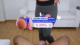 Young couple enjoys passionate unprotected sex with creampie and cumshot