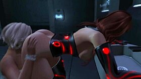 I watch mera firelyte dance in the kitty club with intergalactic sluts