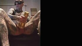 fleshlight makes jack cum with intense handjob pleasure