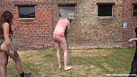 Friendly Competition Mistress Rebekka Raynor And Nikky French Painful Strokes