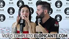 Beluchi gucci boldly displays her natural tits in the spicy bedroom