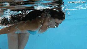 Hot chick lana swims nude for you guys 😍