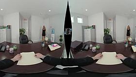 kayla kayden celebrates corner office anniversary at work