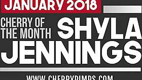 shyla wears sexy lingerie and starts masturbating slowly