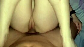 the argentinian amateur bent over for pov cowgirl riding on a monster cock