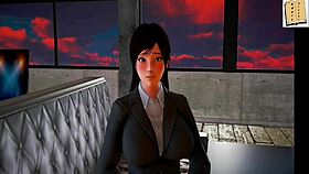 I explore my new family in this erotic episode 71