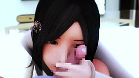The lovely girl next door in 3D hentai seduces me with her charms.