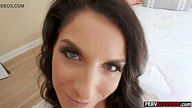 Emotional Stepmom Sucks Stepson's Cock with Passionate Desire